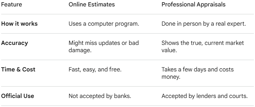 pro-appraisal-vs-online